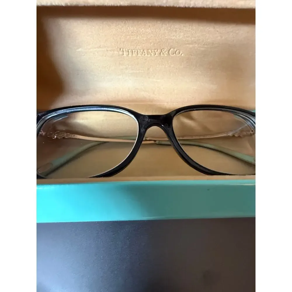 Authentic Tiffany & Co. Women's Optical frames Austrian crystal clusters